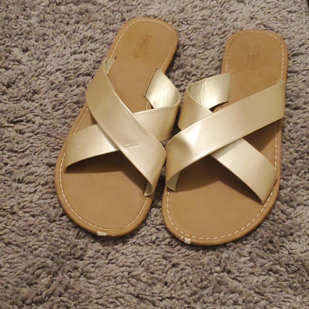 Gold saddles